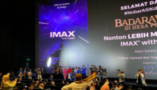 Para penonton yang hadir di IMAX Alam Sutera tampak sangat antusias dengan acara meet and greet ini. 