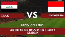 2 Link Live Streaming Indonesia vs Irak U23 Malam Ini, Nonton Gratis Siaran Langsung di RCTI