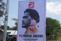Baliho PSI Partai Jokowi di Labuan Bajo. Foto: Tajukflores.com/Fons Abun