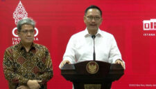Kepala Otorita Ibu Kota Nusantara (IKN) Bambang Susantono dan Wakil Kepala Otorita IKN Dhony Rahajoe. Foto: Badan Otorita IKN