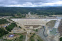Progres pembangunan Bendungan Temef di Kabupaten Timor Tengah Selatan (TTS), NTT. Foto: Tajukflores.com/Dok Waskita Karya