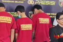 Konferensi pers penetapan tersangka kasus penyerangan dan penggerudukan ibadah doa Rosario yang dilakukan mahasiswa Katolik di Tangerang Selatan. Foto: Tajukflores.com