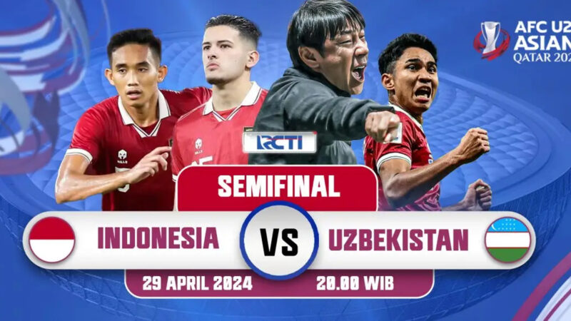 4 Link Live Streaming Indonesia vs Uzbekistan, Nonton Gratis Siaran Langsung di RCTI, Yalla TV Dicari