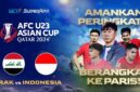 Gratis Link Nonton Live Streaming Timnas U23 Indonesia vs Irak Hari Ini Siaran Langsung Piala Asia 2024