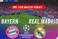 Gratis Siaran Langsung Liga Champions Bayern Munchen vs Real Madrid Malam Ini, Cek 2 Link Live Streamin SCTV di Sini