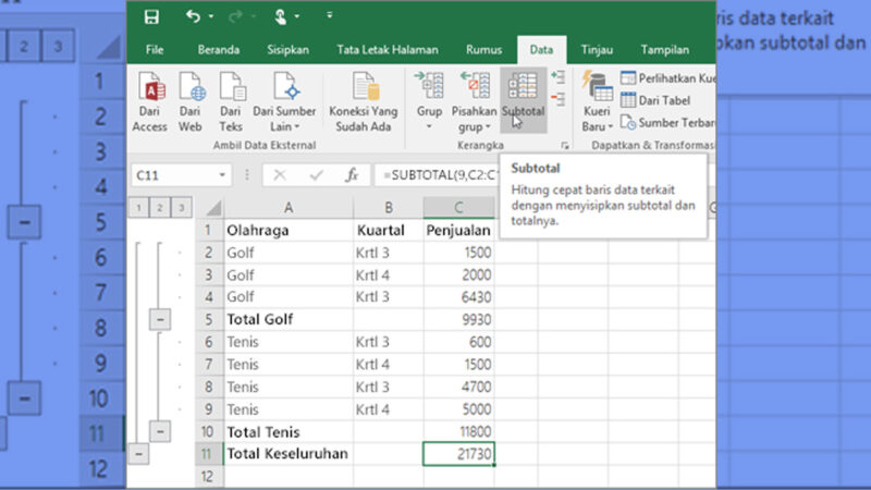 JAWABAN! Uraikan yang Kalian Ketahui Tentang Kemampuan Menghitung Informasi Numerik dalam Excel 2016
