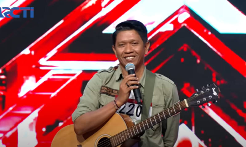 Kris Tomahu, kontestan X Factor Indonesia asal Maumere, Flores, NTT. Foto Tajukflores.comYoutube X Factor Indonesia