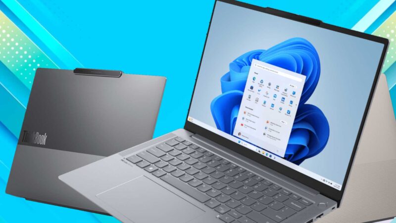 Laptop Terbaru dari Lenovo Thinkbook Gabungkan OS Windows dan Android. (Kolase Foto: Tajukflore.com/Robin Gun)