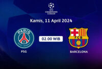 Link Live Streaming Liga Champions PSG VS Barcelona Malam Ini