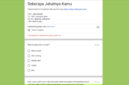 Link Tes Ujian Seberapa Jahatnya Kamu Google Form Docs Viral TikTok , Begini Cara Mainnya