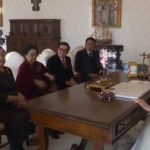 Megawati ketemu Paus Fransiskus di Vatikan