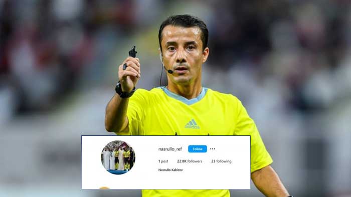 Murka Netizen Serbu Akun Instagram Wasit Nasrullo Kabirov Usai Keputusan Rugikan Timnas Indonesia U-23 di Laga Kontra Timnas Qatar U-23 di Piala Asia U-23 2024