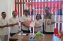 Pasangan Orias Petrus Moedak dan Sebastian Salang atau OASE, secara resmi mendaftar di DPD Partai Gerindra NTT, Rabu (8/5/2024). Foto: Tajukflores.com/Tim OASE.