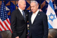 Presiden AS Joe Biden PM Israel dan Netanyahu (disway)
