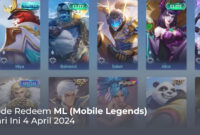 Update Terbaru! Kode Redeem ML (Mobile Legends) Hari Ini 4 April 2024, Dapatkan Diamond dan Skin Impian