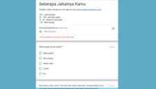 Viral Link Tes Ujian Seberapa Jahat Kamu Google Form Gratis dan Cara Main Kuis Lewat HP