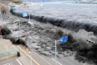 Tsunami melanda Jepang tahun 2011. Foto: Ilustrasi