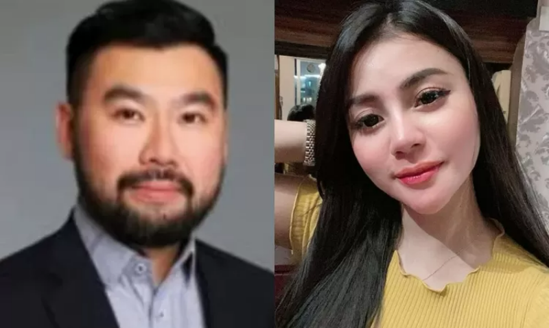Pedangdut Indonesia, Tisya Erni dituduh berselingkuh dengan pengusaha asal Singapura, Aden Wong. Foto kolase: Istimewa