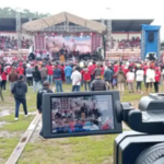 Ganjar Kampanye Terbuka di Ruteng, Massa Mulai Sesaki Stadion Golo Dukal