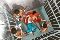 Ilustrasi penyiksaan di ruang tahanan. Foto: Rumah Cemara