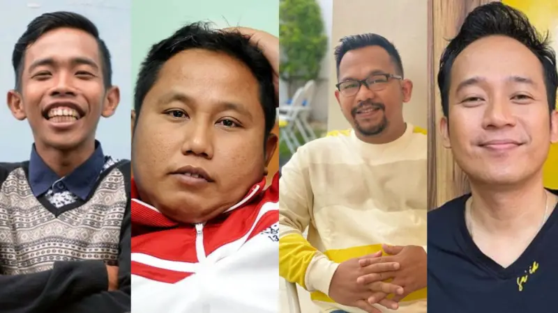 4 komedian Indonesia yang gagal di Pileg 2024: Dede Sunandar, Narji, Bedu dan Denny Cagur (Tajukflores.com)