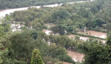 Banjir yang meluap dari Sungai Wae Nengke, Wae Longge, dan Wae Lempar merendam 6 hektar sawah dan 3 hektar kebun jagung milik warga di Kabupaten Manggarai Barat pada Kamis pagi (22/2/2024). Foto: Tajukflores.com/Istimewa
