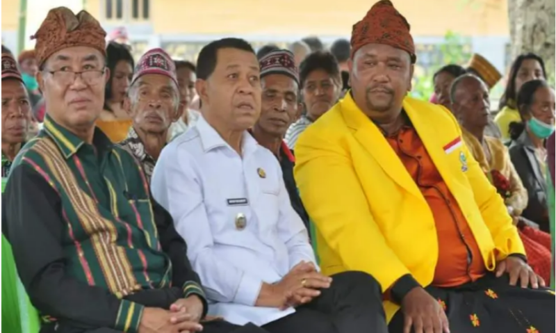 Wakil Bupati Manggarai Heribertus Ngabut (tengah). Foto: Info Pertama