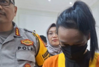 YRT (24), mahasiswi cosplayer di Balikpapan Tengah, Kota Balikpapan ditangkap Polda Kaltim karena kasus pelanggaran UU ITE dan pornografi. Foto: Antara