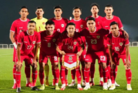 Starting XI Timnas Indonesia U-23 dalam laga uji coba versus Arab Saudi, Sabtu (6/4/2024). (c) Dok. PSSI