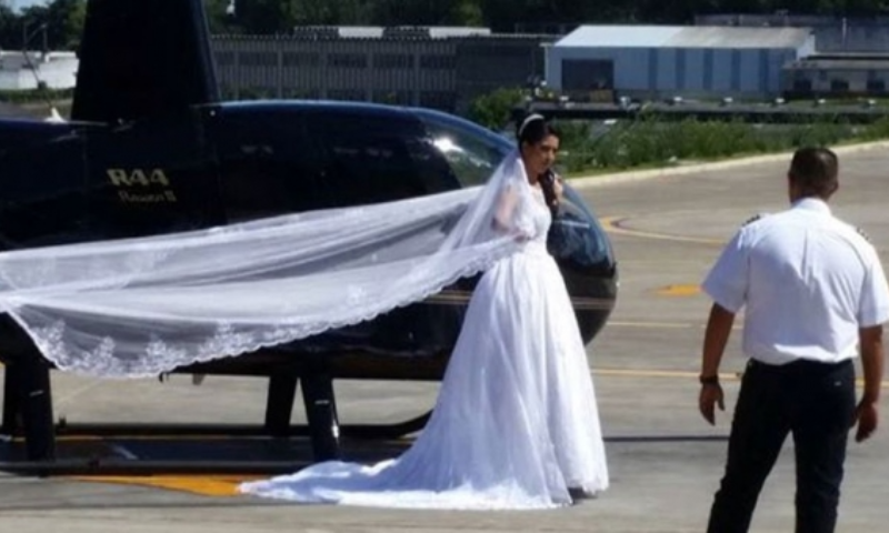 Detik-Detik Memilukan Pengantin Wanita Tewas dalam Kecelakaan Helikopter saat Menuju Altar Pernikahan