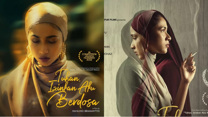 Poster Film Tuhan Izinkan Aku Berdosa (2024). Foto: Tajukflores.com/IMDb