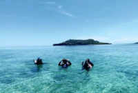 Taman Laut 17 Pulau Riung merupakan surga bagi para pecinta snorkeling dan diving. Foto: Facebook Pecinta Alam Flores NTT