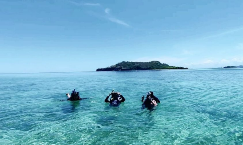Taman Laut 17 Pulau Riung merupakan surga bagi para pecinta snorkeling dan diving. Foto: Facebook Pecinta Alam Flores NTT