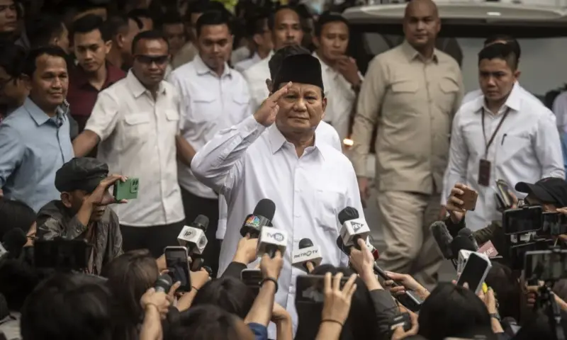 KPU RI resmi menetapkan Prabowo Subianto dan Gibran Rakabuming Raka sebagai Presiden dan Wakil Presiden terpilih periode 2024-2029. Foto: Antara