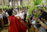Perayaan Minggu Palma di Gereja Katedral Jakarta (Istimewa)