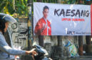 Baliho foto Ketua Umum PSI di di Kota Surabaya. Foto: Disway