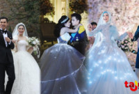 Pernikahan mewah bak cinderella yang digelar selebriti Indonesia. Foto kolase (Tajukflores.com/Instagram)