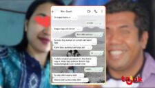 Tangkap layar percakapan WhatsApp Romo Agustinus Iwanti dan Mama Sindi. (Tajukflores.com)